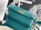 CHL - Medium Boy Handbag Blue For Women 9.8in/25LO A67086