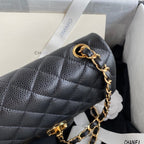 CHL - Mini Classic Handbag Black For Women 6.7in/17LO