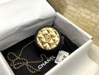 CHL - Round Sling Bag Gold Toned For Women 4.7in/12LO