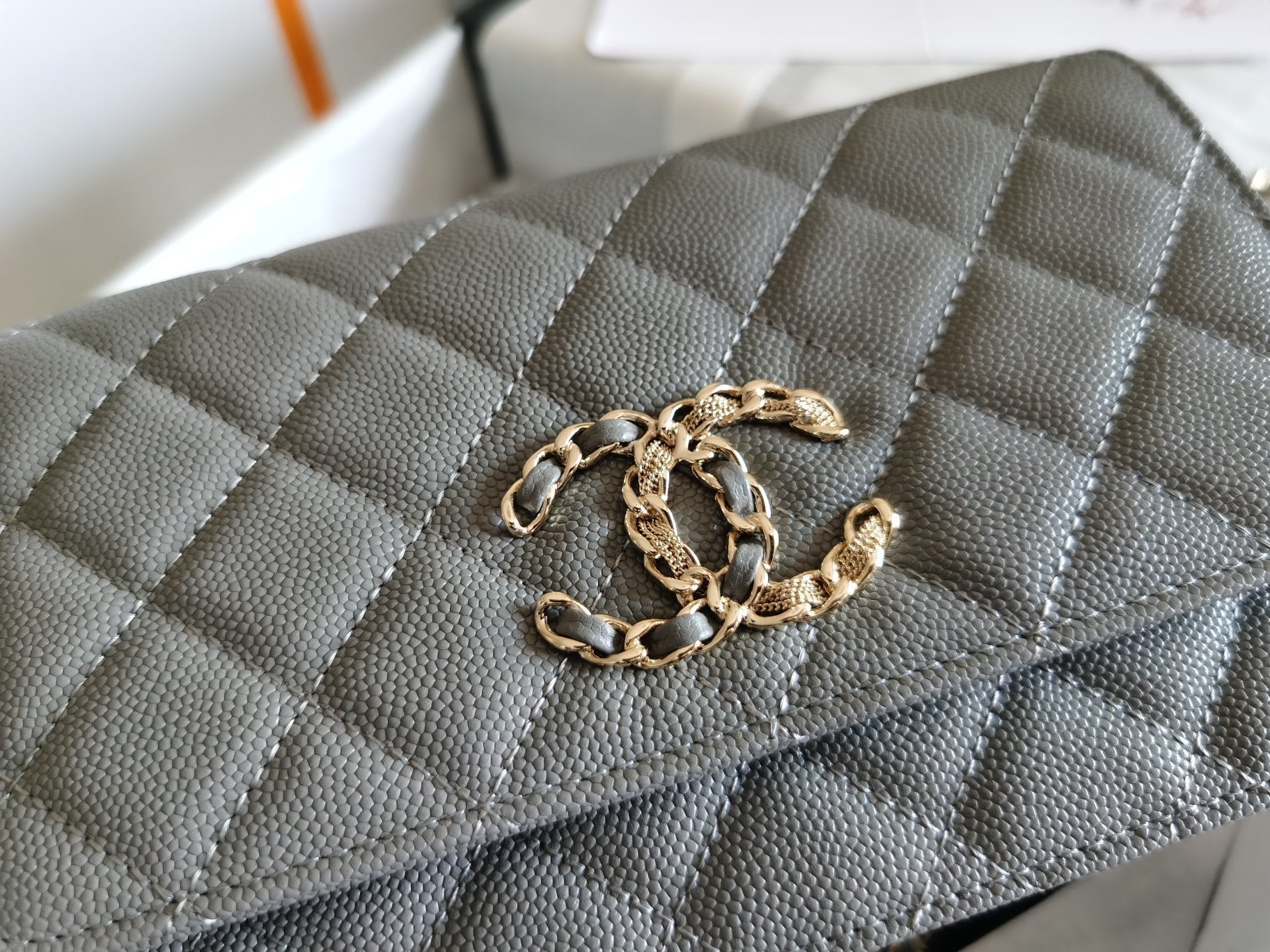 CHL - Mini Flap Bag Grey For Women 7.2in/18.5LO