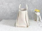 CHL - Small Shopping Bag SilLusso Official - Hardware Cream For Women Handbags, Shoulder Bags 15.2in/39LO AS3257