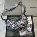 BLN-Ciaga Le Cagole XS Shoulder Bag In SliTLM -, For Women,  Bags 13in/33LO