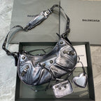 BLN-Ciaga Le Cagole XS Shoulder Bag In SliTLM -, For Women,  Bags 13in/33LO