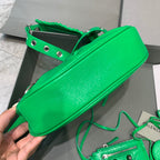 BLN-Ciaga Le Cagole XS Shoulder Bag In Green, For Women,  Bags 10.2in/26LO 6713091VG9Y3809