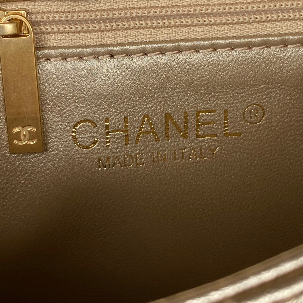 CHL - Flap Bag Small Gold Bag For Women 15LO/6in