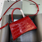 BLN-Ciaga Hourglass Small Handbag In Red, For Women,  Bags 9in/23LO