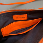 BLN-Ciaga Le Cagole Mini Bag With Chain In Orange, For Women,  Bags 8.2in/21LO