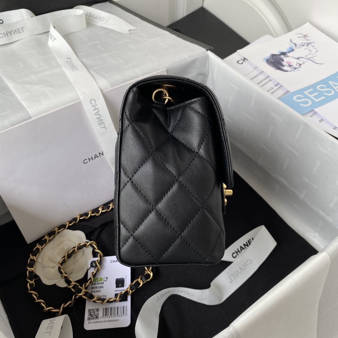 CHL - Mini Flap Bag Black For Women Bags 6.7in/17LO