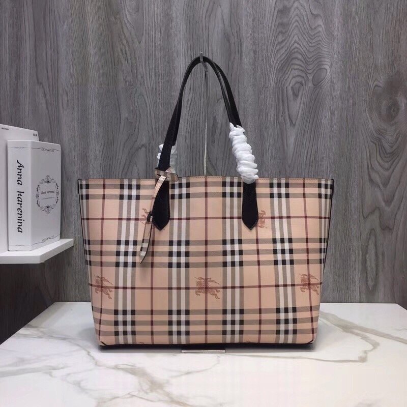 BB Reversible Tote Haymarket Canvas Medium For Women, Bags 19.3in/49LO