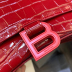 BLN-Ciaga Hourglass XS Handbag In Red, For Women,  Bags 7.4in/19LO
