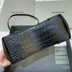 BLN-Ciaga Small Editor  Bag In Black, For Women,  Bags 13in/33LO