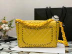 CHL - Vinyl Classic Yellow Shoulder bag For Women 29LO/11.5in