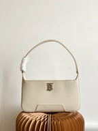 B-Berry - BB  Thomas Shoulder Bag Monogram White For Women, Bags 5.5in/14LO 80462501