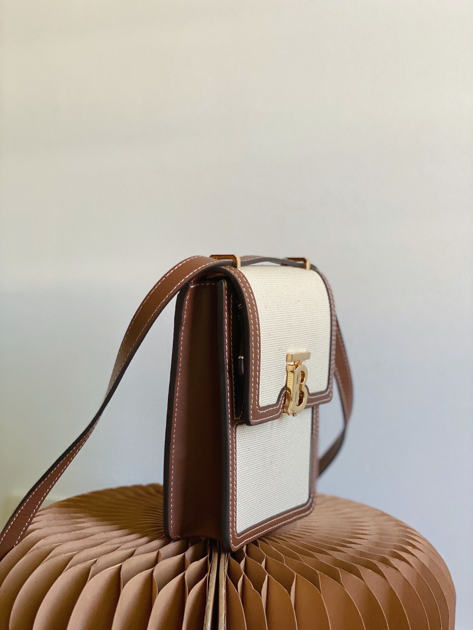 B-Berry - BB  Robin Bag Cotton Canvas Cream For Women, Bags 7.5in/14LO 80316491