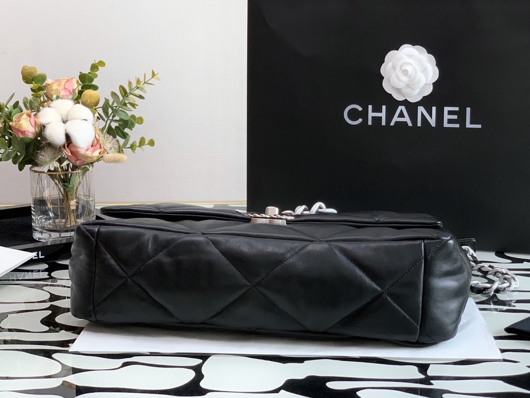 CHL -  19 Maxi Handbag Black For Women 14in/36LO