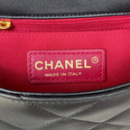 CHL - Small Flap Bag Gold Hardware Black For Women Handbags, Shoulder Bags 7.9in/20LO AS3450