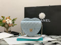CHL - Mini Heart Bag Grey For Women 7in/18LO AS3191 B07958