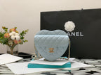 CHL - Mini Heart Bag Grey For Women 7in/18LO AS3191 B07958