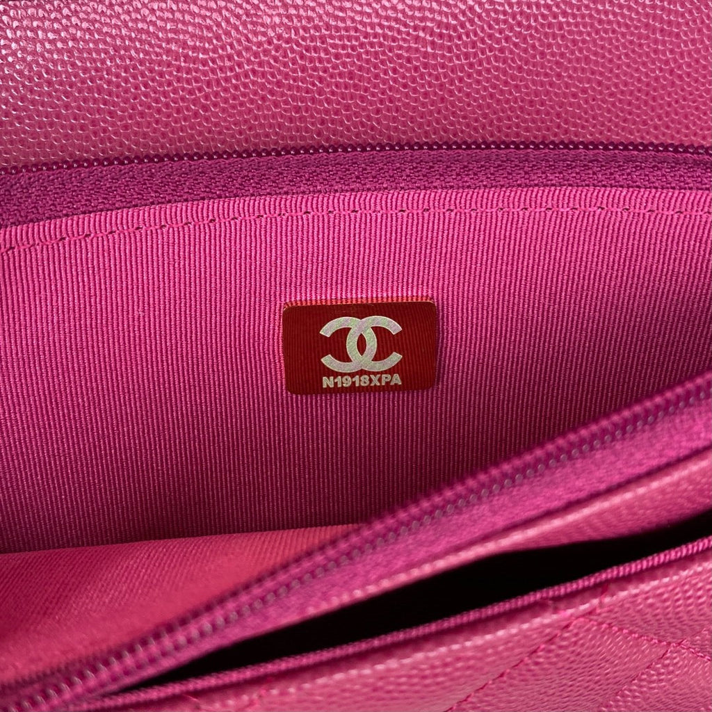 CHL - Small Flap Bag Gold Hardware Plum For Women Handbags, Shoulder Bags 7.5in/19LO AP2840