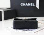 CHL -  Flap Bag Mini Doll Handle Bag 20LO Black