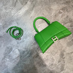 BLN-Ciaga Hourglass Small Handbag In Green, For Women,  Bags 9in/23LO
