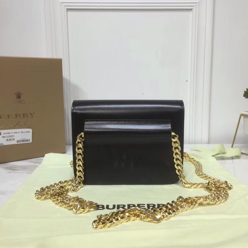 B-Berry - BB  Tb Chain Belt Bag Black For Women, Bags 6.6in/17LO