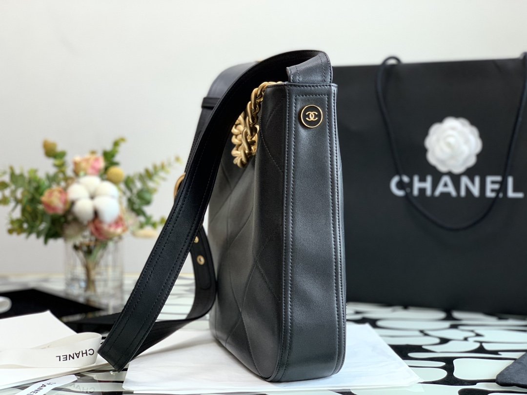 CHL -  Co-Co Shoulder Bag Black For Women 11.4in/29LO