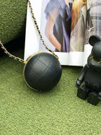 CHL -  Ball Bag Black and Gold Chain Bag For Women 23.5LO/9.25in