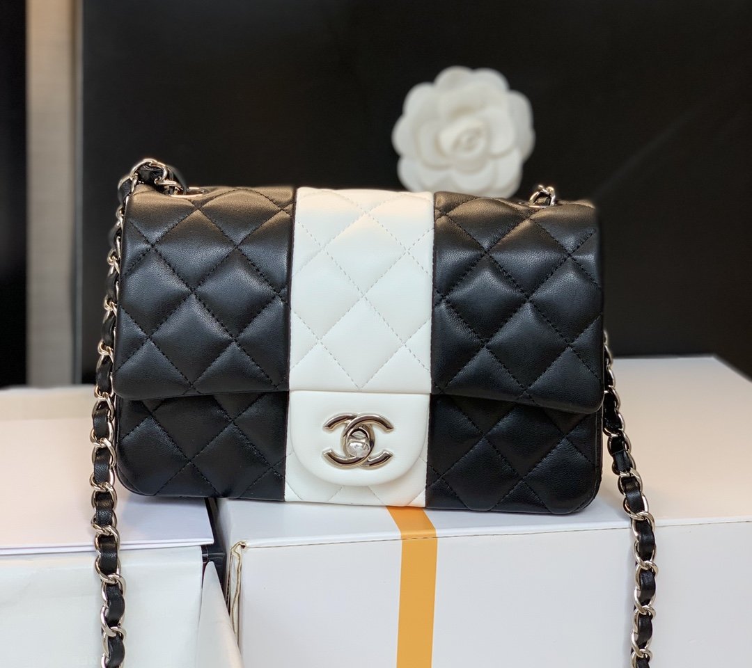 CHL - Mini Flap Bag Black For Women 7.8in/20LO