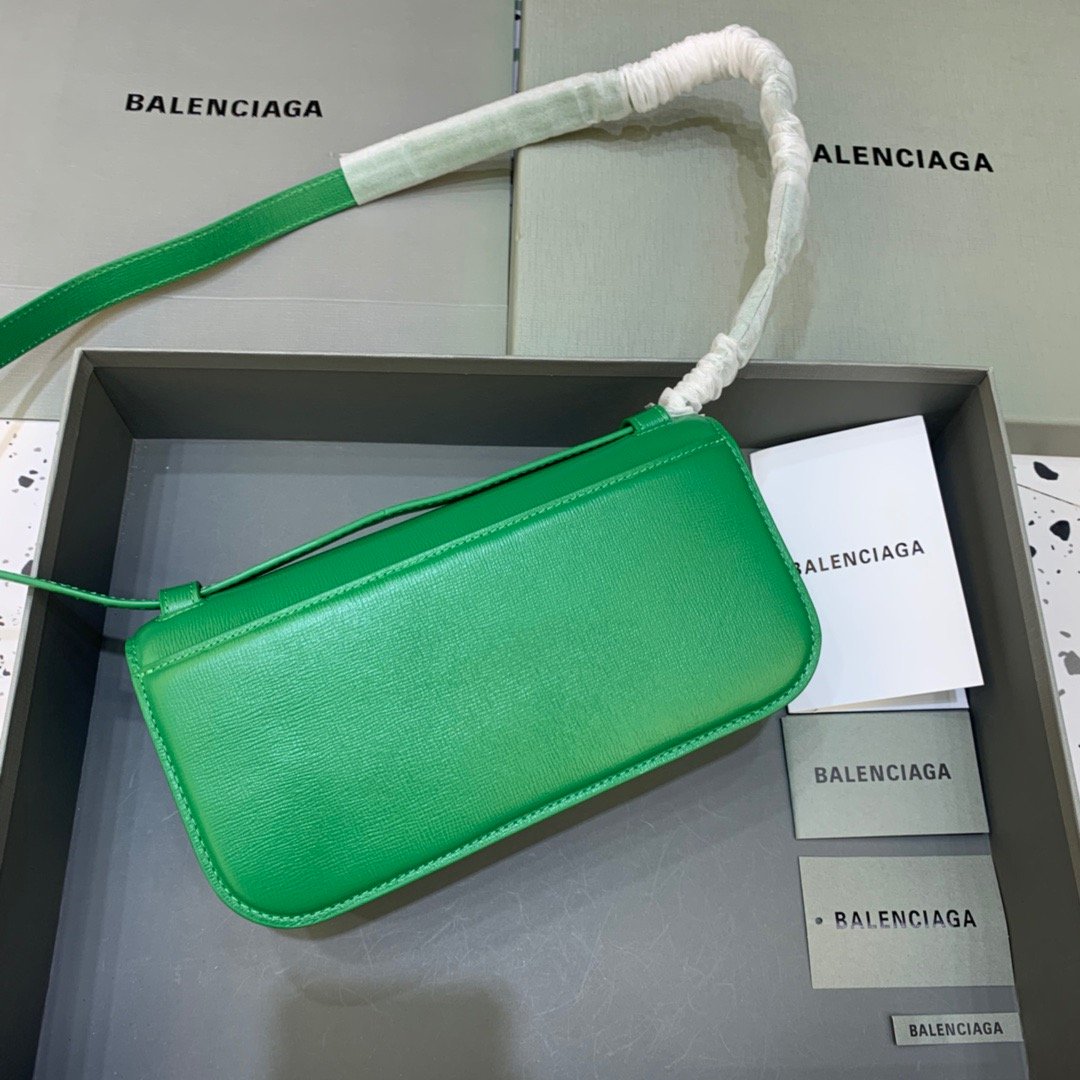 BLN-Ciaga Gossip Small Shoulder Bag Green, For Women,  Bags 9.1in/23LO