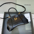 BLN-Ciaga Small Editor  Bag In Black, For Women,  Bags 13in/33LO