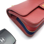 CHL - Maroon Medallion Nude Reissue 2.55 Classic 225 Flap Red Bag For Women 24LO/9.4in