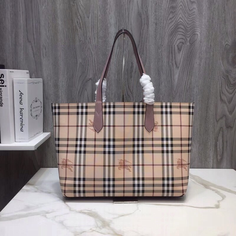 BB Reversible Tote Haymarket Canvas Medium For Women, Bags 19.3in/49LO