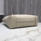 B-Berry - BB  Small Embossed Crest Tote White For Women, Bags 13.8in/35LO