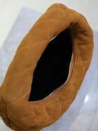 YSL Icarino Bag 17cm Brown Suede