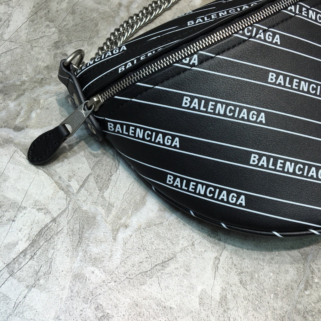 BLN-Ciaga Souvenir XS Belt Bag In Black, For Women,  Bags 9.5in/24LO