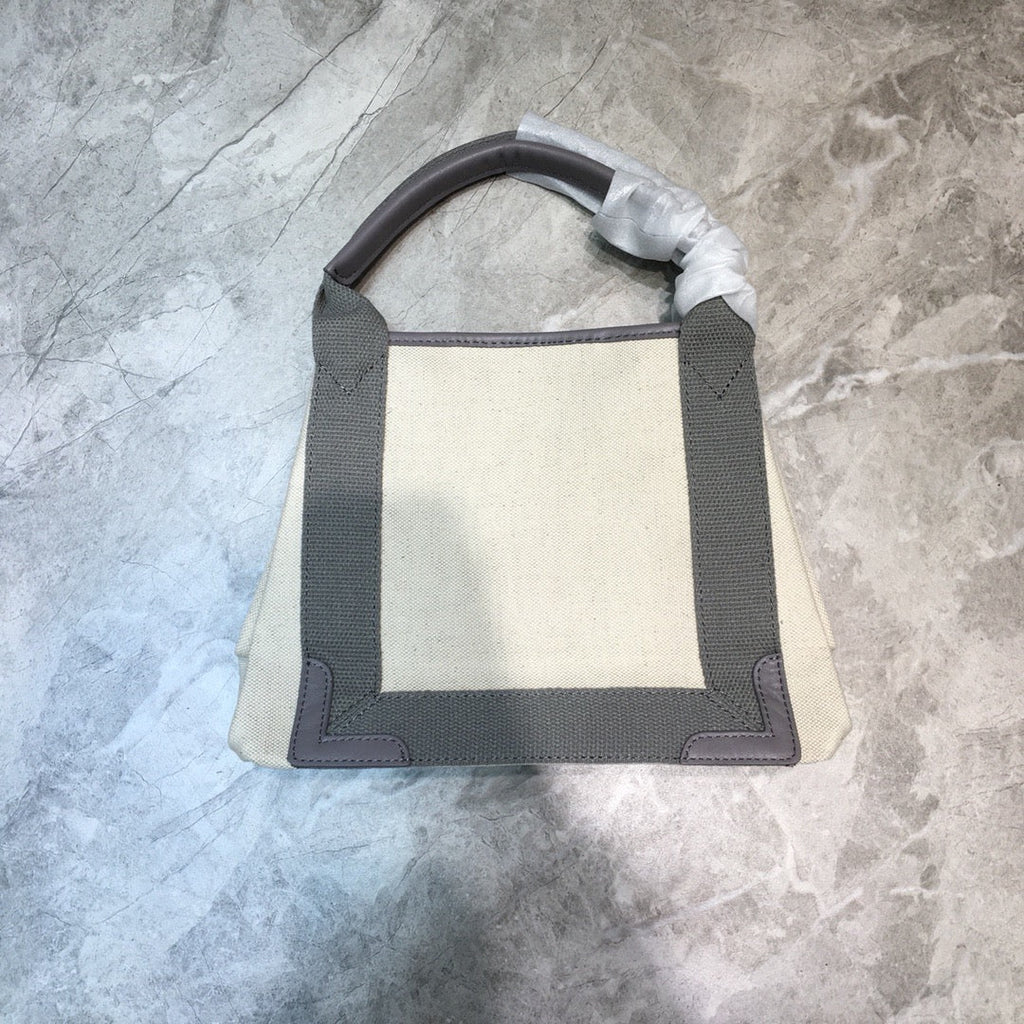 BLN-Ciaga Navy XS Tote Bag In Gray, For Women,  Bags 12.6in/32LO