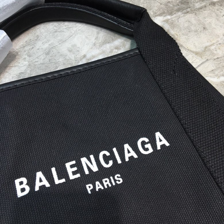 BLN-Ciaga Navy XS Tote Bag In Black, For Women,  Bags 12.6in/32LO 3903462HH3N1000