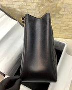 CHL -  Classic Tote Bag Gold Toned Hardware Black For Women 13.3in/34LO