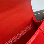 BLN-Ciaga Hourglass Small Handbag In Bright Red, For Women,  Bags 9in/23LO 5935461QJ4M6406