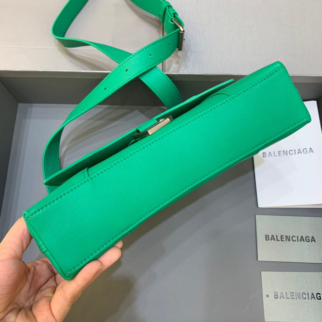 BLN-Ciaga Downtown XS Shoulder Bag In Green, For Women,  Bags 10in/25LO
