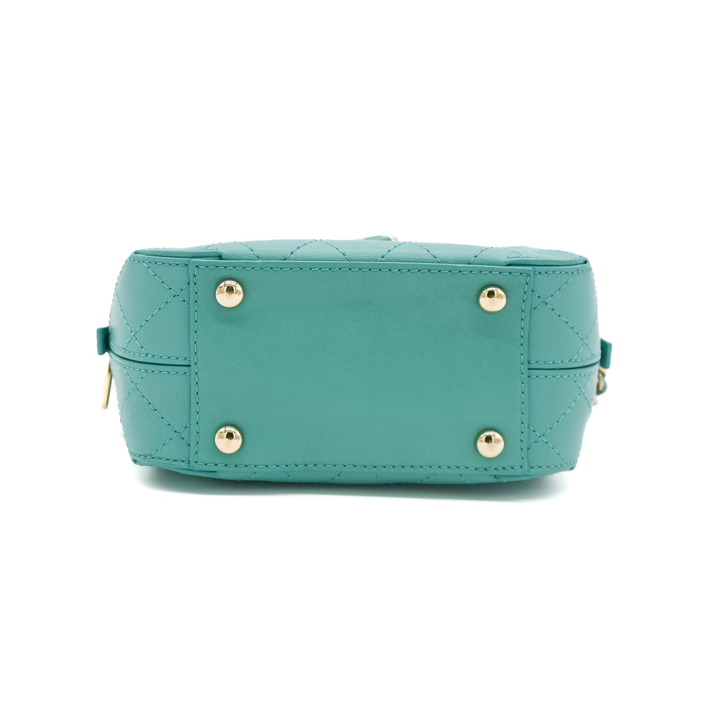 CHNL -  Zip Camera Bag Crossbody Bag in Tiffany Blue Teal