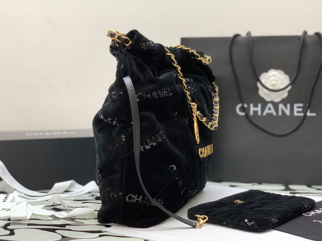 CHL - Medium CHL - 22 Handbag Black For Women Bags 16.4in/42LO AS3261 B09102 94305