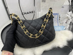 CHL - Hobo Handbag Black For Women Bags 9.4in/24LO AS3562 B09178 94305