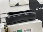 CHL -  Classic Distressed Black For Women Bags 4.7in/12LO