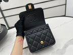 CHL -  22K Flap Bag Black For Women Bags 8.1in/20.5LO