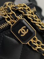 CHL - Small Vanity With Chain Black For Women Bags 4.3in/11LO