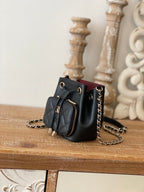 CHL - Mini Bucket Bag With Strap Black For Women Bags 4.9in/12.5LO