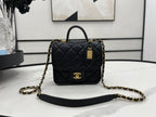 CHL -  22K Flap Bag Black For Women Bags 8.1in/20.5LO