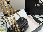 CHL - Vanity With Chain Black For Women Bags 6.2in/16LO